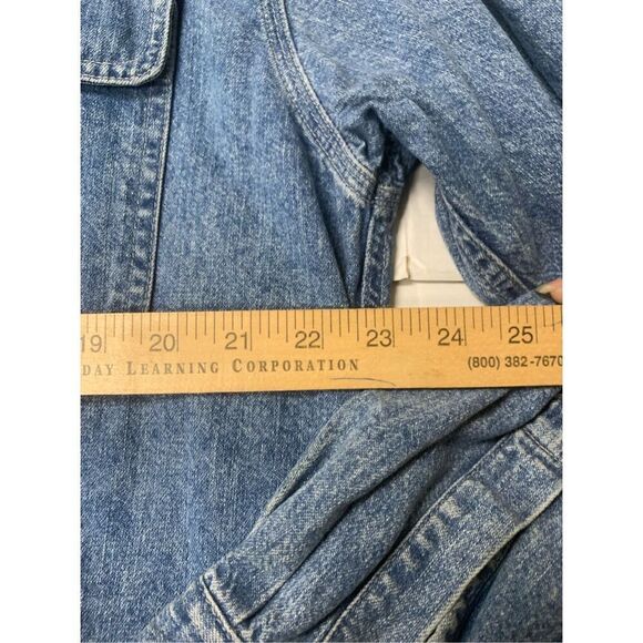 Vintage Levi's Denim Button Down Top - Picture 6 of 7
